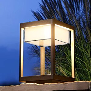 60 Watt Solar Alüminyum Bollard Aydınlatma Armatürü