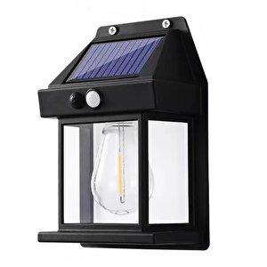 12watt Güneş Enerjili Solar Dekoratif Duvar Apliği (2 Adet)