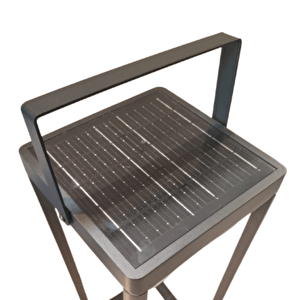 60 Watt Solar Alüminyum Bollard Aydınlatma Armatürü