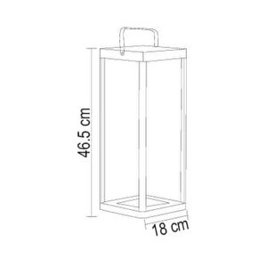 60 Watt Solar Alüminyum Bollard Aydınlatma Armatürü