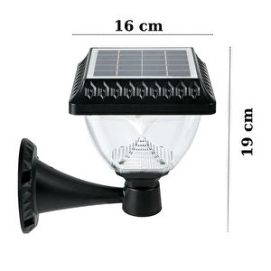 50 Watt Güneş Enerjili Solar Dekoratif Duvar Apliği