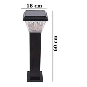 100watt Güneş Enerjili Solar Bahçe Armatürü ( 60cm Direkli )