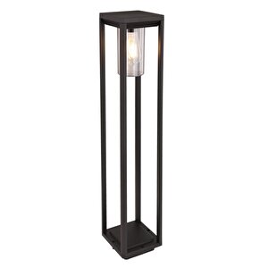 60 Watt Rustik Tasarımlı Solar Alüminyum Bollard Aydınlatma Armatürü