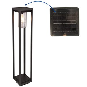 60 Watt Rustik Tasarımlı Solar Alüminyum Bollard Aydınlatma Armatürü