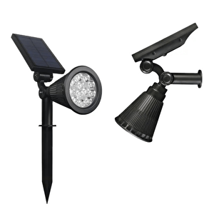 18watt Solar Çim / Bahçe Aydınlatma Armatürü (yeşil Işık)