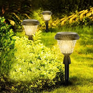 50 Watt Solar Dekoratif Çim Saplamalı Kazıklı Bahçe Armatürü