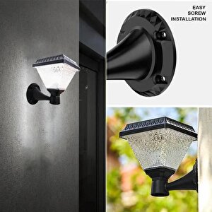 50 Watt Güneş Enerjili Solar Dekoratif Duvar Apliği