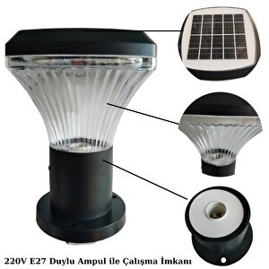 100watt Güneş Enerjili Solar Set/baba Üstü Bahçe Armatürü