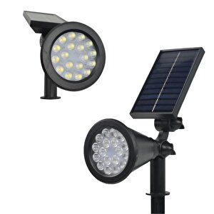 18watt Solar Çim / Bahçe Aydınlatma Armatürü (rgb)