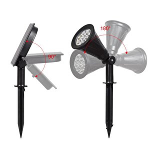 18watt Solar Çim / Bahçe Aydınlatma Armatürü (günışığı)