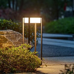 60 Watt Solar Alüminyum Bollard Aydınlatma Armatürü
