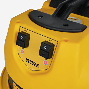 Rtrmax Rtm8050 Islak-kuru Sanayi̇ Ti̇pi̇ 2400 Watt 72l Süpürge