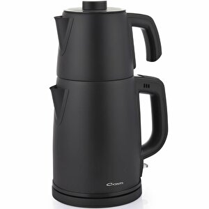 Ctm-125 Tealine Paslanmaz Çelik Çay Makinesi - Siyah