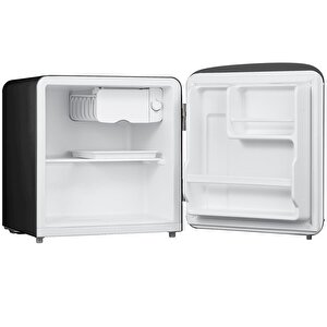 Db80rbl Retro 47 Litre Tek Kapılı Mini Buzdolabı - Siyah