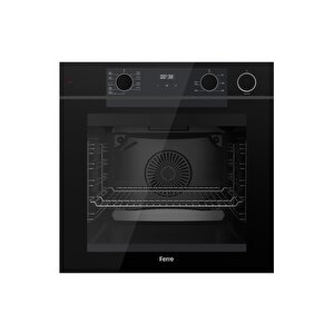 Ferre Steamart-fryart-silentart Serisi Siyah Set (ss205 + Qep64cs +d080-sa ) - Emaye Izgara