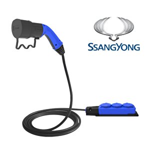 V2l 3'lü Uzatma Priz 3m Adaptör Ssangyong Marka Araçlara Uygundur