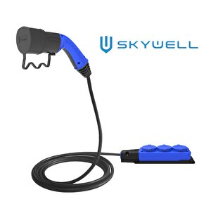 V2l 3'lü Uzatma Priz 3m Adaptör Skywell Marka Araçlara Uygundur