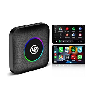 Npo Npcp01 Sim Kartlı Android13 8gb/128gb Tvbox, Youtube, Netflix, Carlinkit, Playstore Kablosuz Carplay
