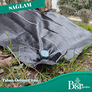 500 Adet Sera Taban Örtüsü Çi̇vi̇si̇ 15 Cm Tirnakli Sera Taban Örtüsü Kaziği Sert Plasti̇k Bsr Garden