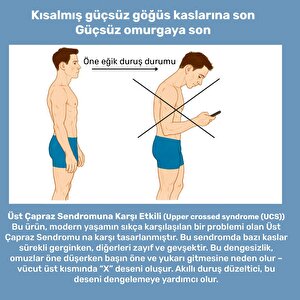 Npo Add01s Şarjlı Titreşimli Otomatik Hatrlatıcı,kamburluk Giderici Ergonomik Akıllı Duruş Düzeltici