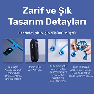 Npo Add01m Şarjlı Titreşimli Otomatik Hatrlatıcı,kamburluk Giderici Ergonomik Akıllı Duruş Düzeltici