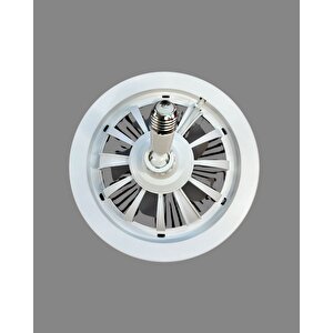 Hzr Fanlı Uzaktan Kumandalı Led Ampul E27 30w