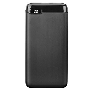 Ip-k11 10000mah Lcd Şeffaf 15w Siyah Taşınabilir Powerbank