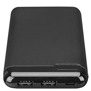 S-link Ip-k11 10000mah Lcd Şeffaf 15w Siyah Taşınabilir Powerbank