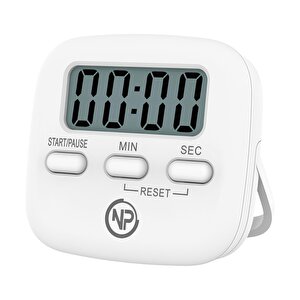 Npo Npt05b Mutfak,ders,yemek Için 60dk Dijital Alarm Kronometre,pomodoro Öğrenci Motivasyon Saati