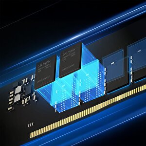 Biwin Dw100-cb002 32gb Ddr5 6400mhz 2x16gb Rgb Masaüstü Ram - Siyah