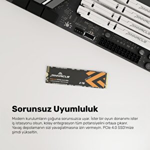 Pinnacle Pro Ms47 2tb 7400/6100mb/s Gen4x4 22x80 M.2 Nvme Ssd