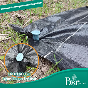 Ağaç Taban Örtüsü 160x160 5 Adet Bsr Garden