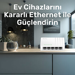 Cudy 5port Fs105d 10/100 Yönetilemez Switch