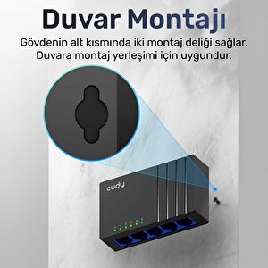Cudy Gs105d 10/100/1000mbps 5 Port Gigabit Switch