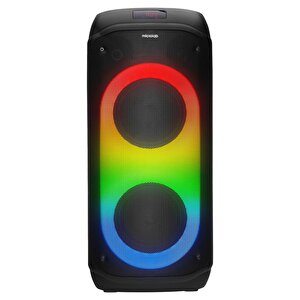 Microlab M61 80w 2 Adet Vhf Mikrofonlu Bluetooth Destekli Siyah Profesyonel Ses Sistemi