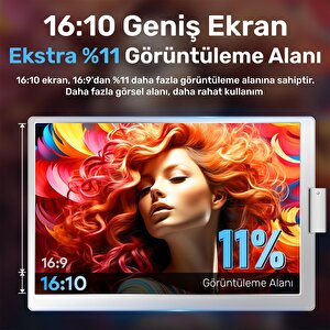 Npo Npm11 16" Fhd 1200p Ips Type-c Taşınabilir 2'li Monitör Çoklayıcı Standlı Notebook Monitör