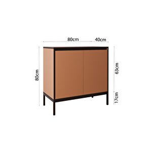 Bimossa Juniper Çok Amaçlı Dolap