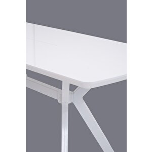 Venedik Polo Mdf Lak Panel Açılır Mutfak Masa Sandalye Takımı 80*130cm