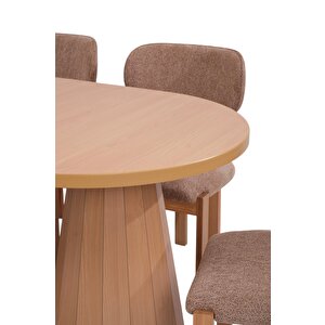 Bohem Açılır Mdf Lak Panel Yemek Masası 90x160cm
