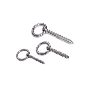 Halkalı Vida 10 Mm. / ( 2 Adet ) / Dübelleri Ile Birlikte