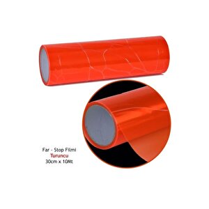 Turuncu Far Stop Filmi 30 Cm X 1 Metre