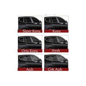 Koyu Siyah Cam Filmi 75 Cm X 60 Metre Sd Black %5 4 Numara