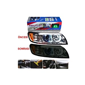 Mat Siyah Far Stop Filmi 30 Cm X 1 Metre
