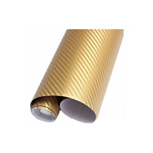 Gold Karbon Kaplama Folyosu 50 Cm X 127 Cm Altın