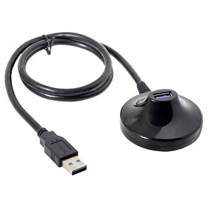 5255 Usb 3.0 Standlı Dişi Erkek Uzatma Kablosu 1 Metre