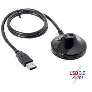 5255 Usb 3.0 Standlı Dişi Erkek Uzatma Kablosu 1 Metre