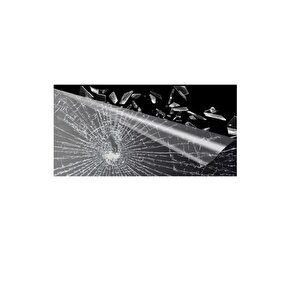 Güvenlik Şeffaf Cam Filmi Kırılmaz 2 Mil 50 X 100 Cm