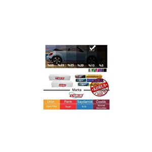 Cam Filmi D.black 50cmx6m %15 2115