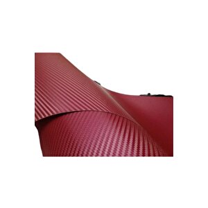 Bordo Karbon Kaplama Folyosu 50 Cm X 127 Cm