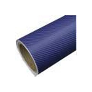 Koyu Mavi Karbon Folyo 127 Cm X 30 Cm